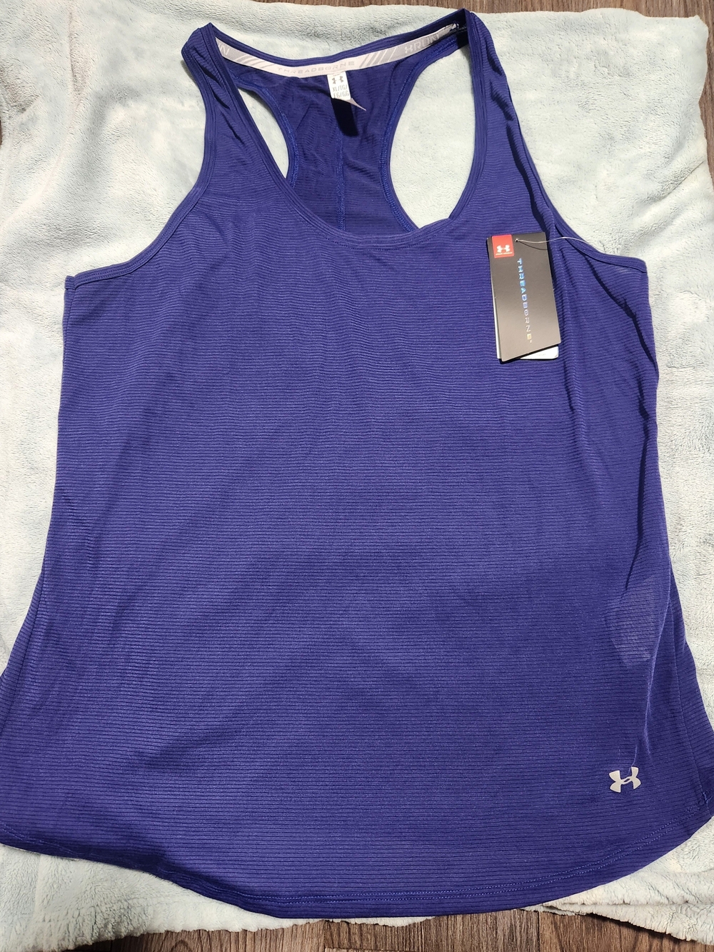Under Armour Women's Deep Purple Racerback Athletic Tank